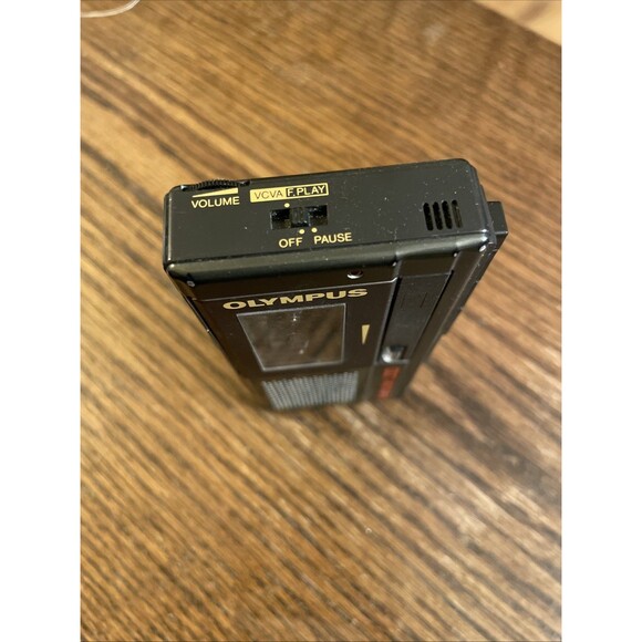 Vintage Olympus Pearlcorder L100 Micro Cassette Recorder Tested - Picture 8 of 8